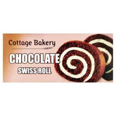 Cottage Bakery Chocolate Swiss Roll 200g (Case of 6)  Adomoo
